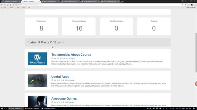 Mastering WordPress in Arabic #087 - Latest Comments In Author Page Part 1 смотреть онлайн