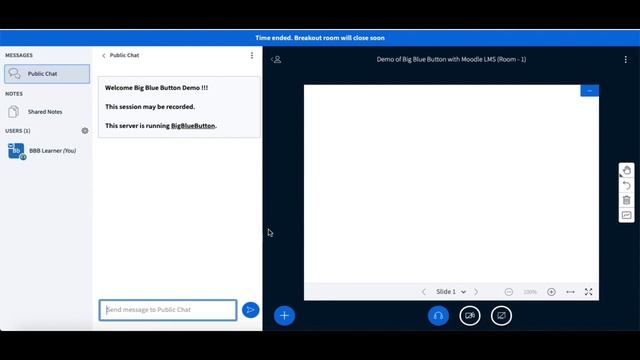Advantages of LMS - Virtual Classroom Integration Demo with Moodle and BigBlueButton - Tutorial смотреть онлайн