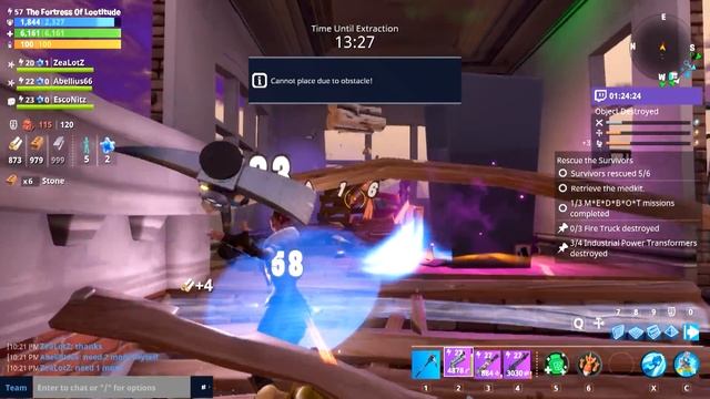 [25] Airstrike Rescue! (Let's Play FortNite Multiplayer) смотреть онлайн