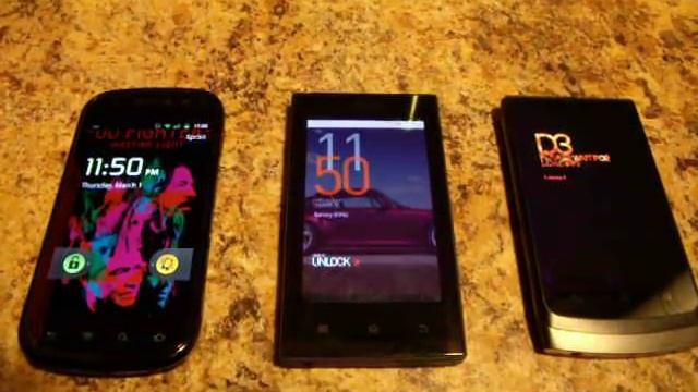 Cowon Z2 vs D3 vs Nexus S 4G Boot up смотреть онлайн