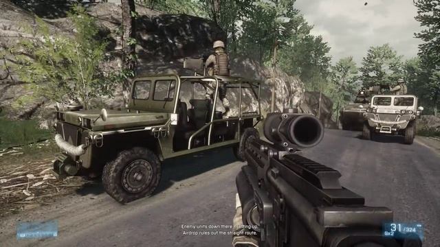 Battlefield 3 Graphics Test on Dell XPS L702x max settings смотреть онлайн