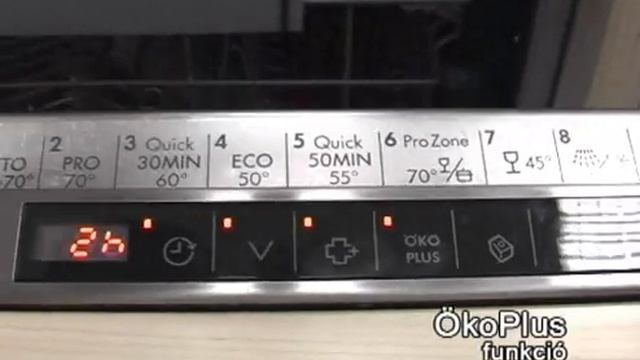 AEG Favorit 88002 VIOP beépíthető mosogatógép Márkabolt смотреть онлайн