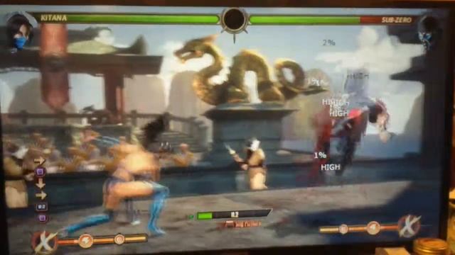 Mortal Kombat 9 Kitana Kombos смотреть онлайн