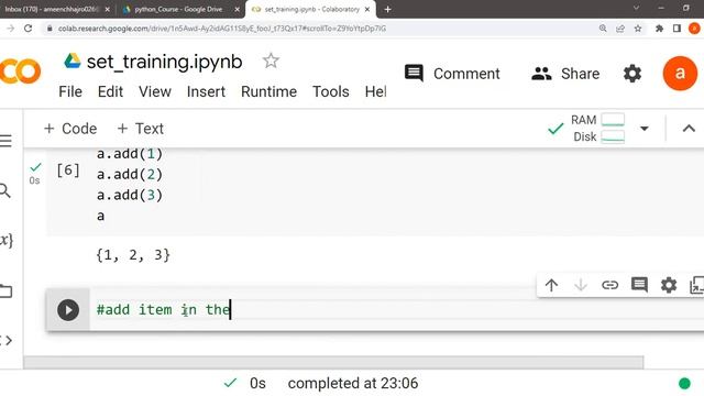 12.learn set in python just in 5 minutes! смотреть онлайн