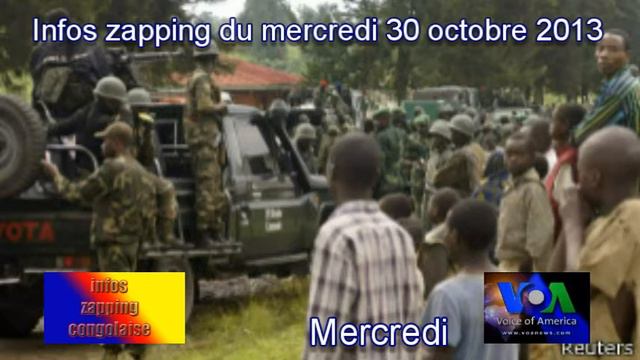 infos zapping congolaise du mercredi 30 octobre 2013 смотреть онлайн