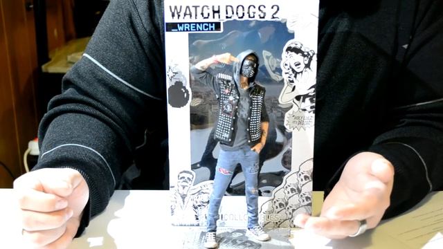 Обзор коллекционной фигуры из игры Watch Dogs 2 Wrench (24 см) смотреть онлайн