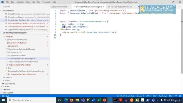 85 Implementing Provider Web Part Part 2 смотреть онлайн