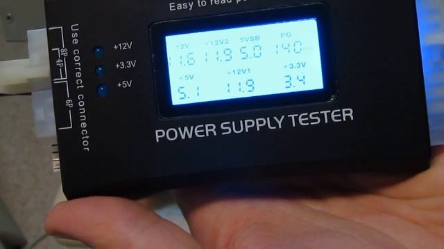 AliЭксперт: Обзор тестера блока питания ATX с ЖК-экраном (Power Supply Tester) с AliExpress смотреть онлайн
