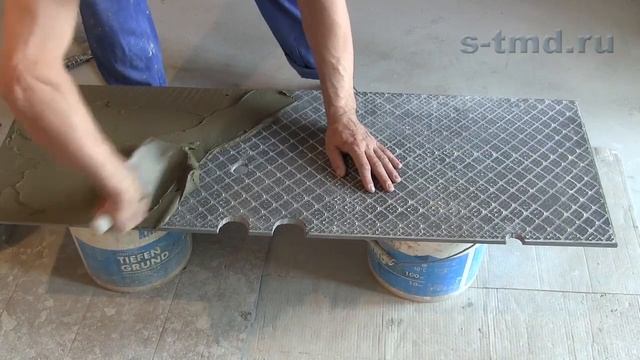 Укладка крупноформатного керамогранита на стены в ванной комнате своими руками смотреть онлайн