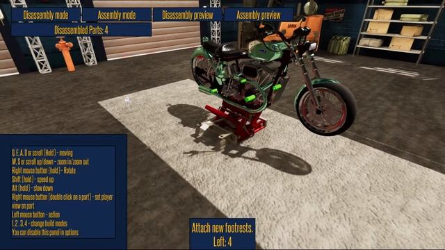 СОБСТВЕННАЯ МОТО МАСТЕРСКАЯ! - MOTORBIKE GARAGE MECHANIC SIMULATOR! смотреть онлайн
