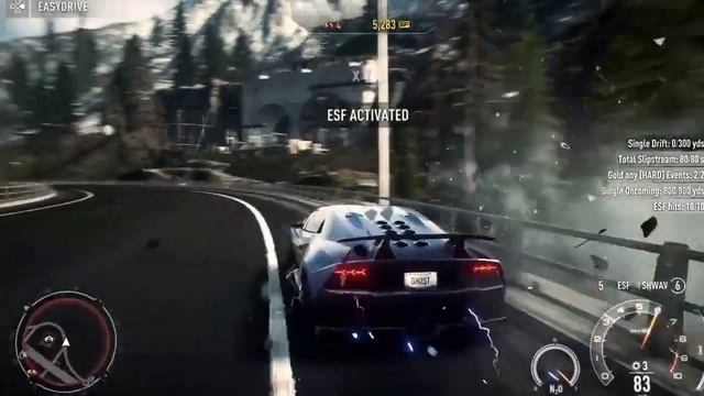 Need for Speed Rivals - Single drift 300 yards смотреть онлайн