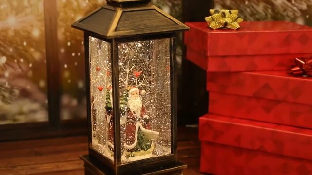 Новогодние фонари с музыкой / usb / батарейки смотреть онлайн