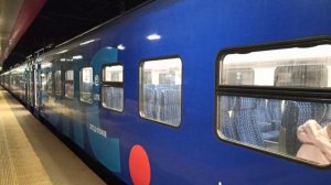 Прибытие на станцию МЦД Окружная и отправление быстрой электрички экспресс РЭКС маршрут Москва-Дубна