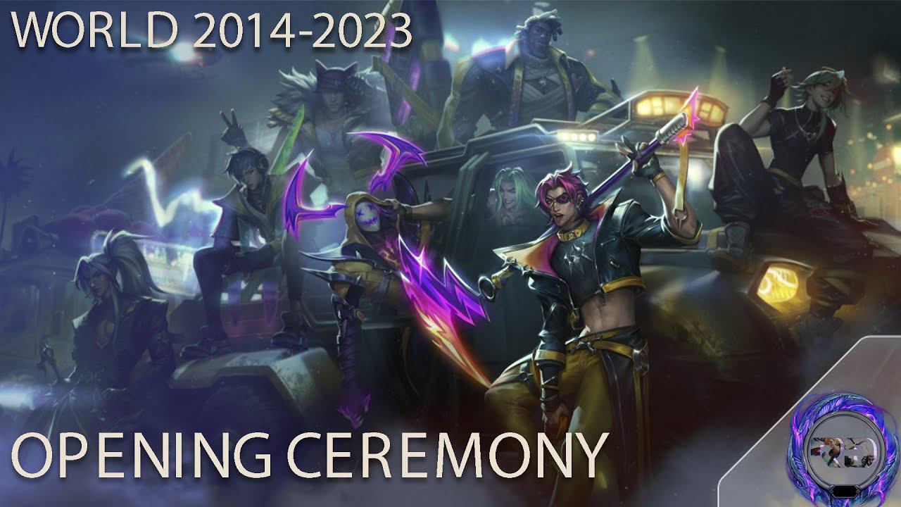 Opening Ceremony League of Legends | Worlds 2014-2023 смотреть онлайн