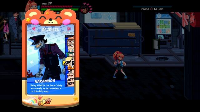 River City Girls - All Recruits(Enemies) Bios смотреть онлайн