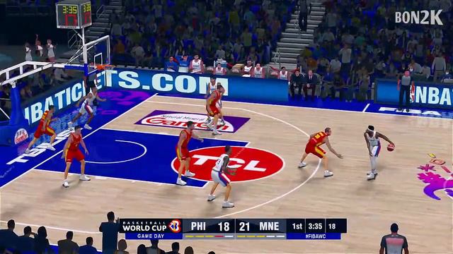 LIVE NOW! GILAS PILIPINAS vs MONTENEGRO | Simulation Game I June 4, 2023 | Fiba World Cup NBA2K23 смотреть онлайн