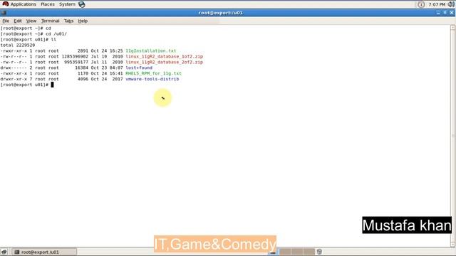 How to Install RPMS Linux on Oracle 11g | #Technical_skills by Mustafa смотреть онлайн