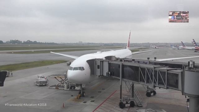 Planes in Sao Paulo Guarulhos Airport Terminal 3 2018 смотреть онлайн