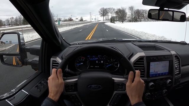 2020 F-350 Super Duty Platinum Diesel - POV Test Drive By Tedward (Binaural Audio) смотреть онлайн