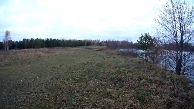 Осенняя рыбалка в Подмосковье р. Воря и её приток Спиннинг смотреть онлайн