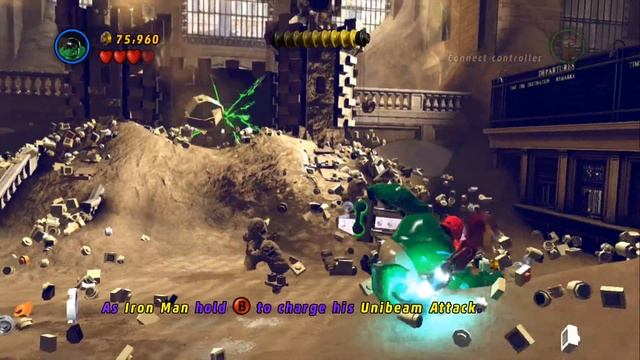 The Hulk & Iron Man Team-Up in LEGO Marvel Super Heroes смотреть онлайн