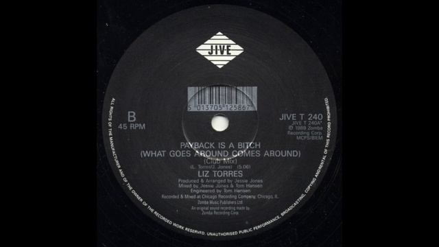 Liz Torres – Payback Is A Bitch (What Goes Around Comes Around) (Club Mix) [1990] смотреть онлайн
