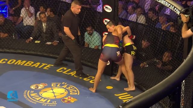 Kyra Batara vs Vanessa Rico Full Fight (English) | MMA | Combate Clasico смотреть онлайн