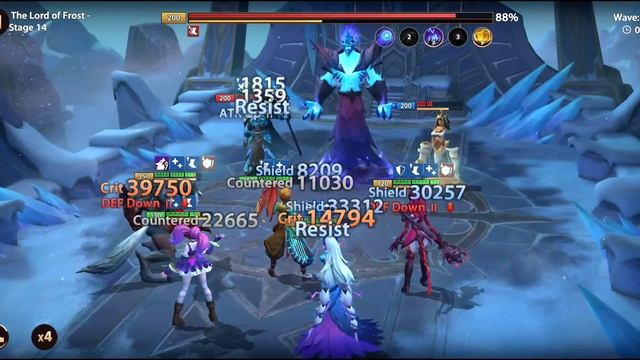 Первое знакомство с мифическим героем Луной! Infinite magicraid! смотреть онлайн