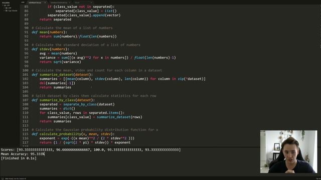 Naive Bayes Classifier in Python with Predictions смотреть онлайн