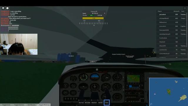 TRYING TO FLY A BOEING IN THE TRAINING CENTRE ROBLOX смотреть онлайн