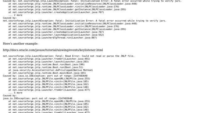 Ubuntu: First time using Java Web Start in Ubuntu - Fatal Launch Exception смотреть онлайн