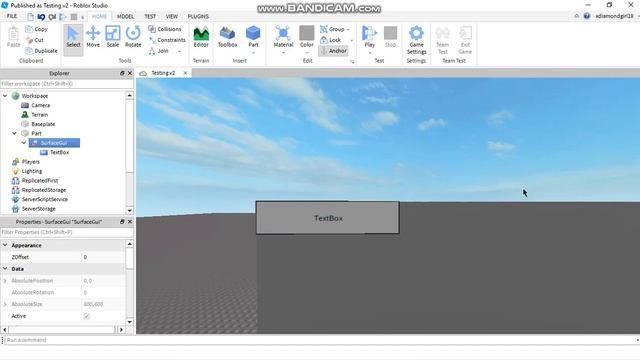 How to Create a Custom Text Sign (SurfaceGui w/ Text) | Roblox Studio смотреть онлайн