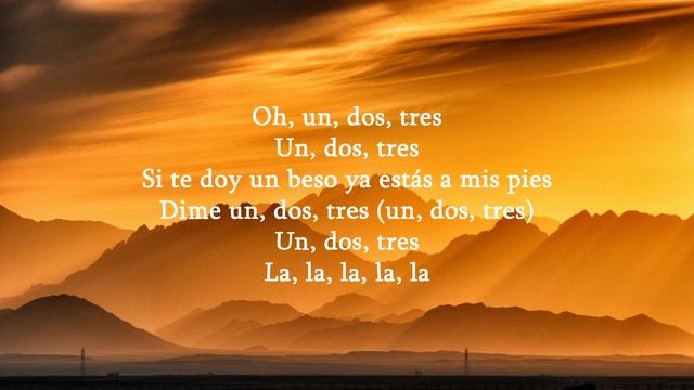 Sofia Reyes - 1, 2, 3 (sped up) Lyrics ft. Jason Derulo & De La Ghetto | hola comment allez vous смотреть онлайн