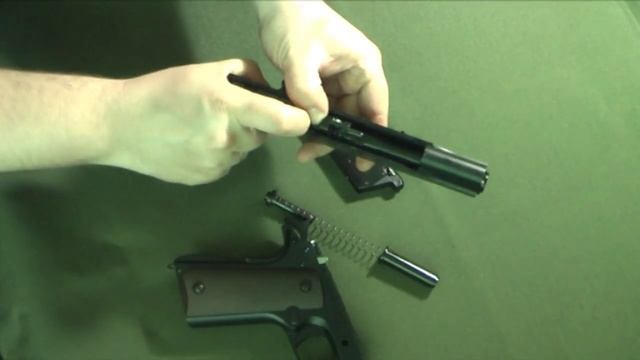 Разбрка для обслуживания Colt 1911 от KJW смотреть онлайн