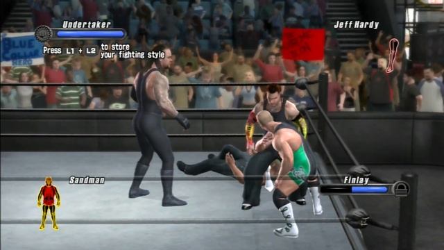 WWE SmackDown vs. Raw 2008 ... (PS3) Gameplay смотреть онлайн