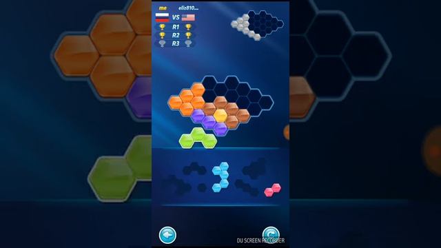 Вы играли в игру Block! Hexa советую поиграть ??? смотреть онлайн
