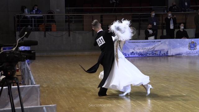 Slow Waltz | Palagnyuk Vladislav - Rubina Svetlana | Amateur Ballroom | Snegopad 2020 смотреть онлайн