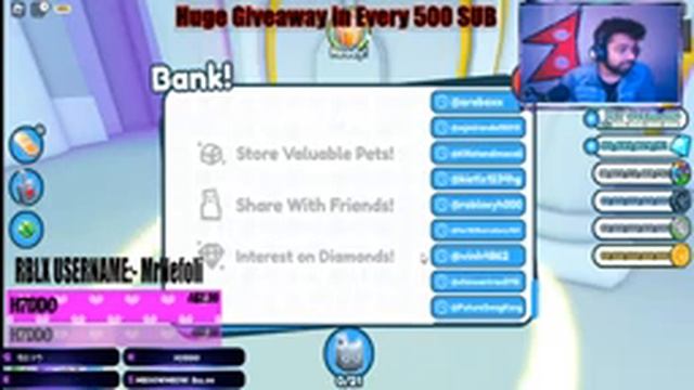 ?LIVE? Pet Simulator X Live ?DIAMONDS? And Thanksgiving Pets Giveaway #petsimulatorx смотреть онлайн