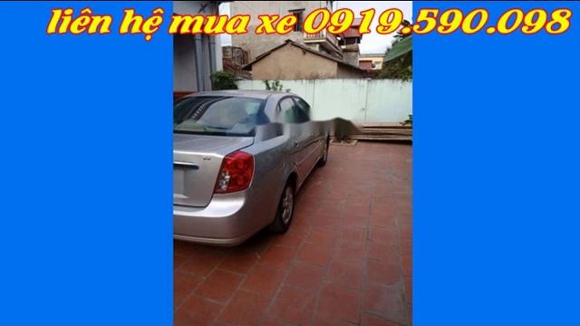 157 triệu, Cần bán lại xe Daewoo Lacetti đời 2004, màu bạc xe gia đình, смотреть онлайн