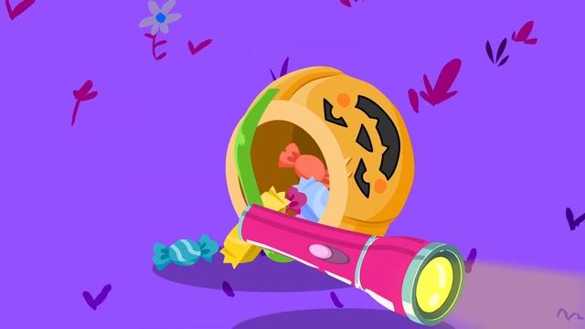 I heard a ZOMBIE whisper! | Halloween songs | Cartoons for Kids смотреть онлайн