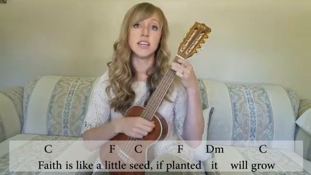 Faith (is like a little seed) Ukulele Tutorial смотреть онлайн