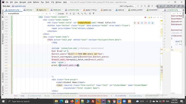 Insert, update, delte in php смотреть онлайн