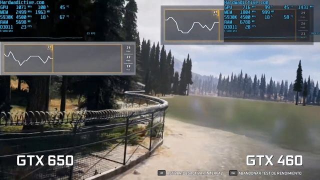 FarCry 5 - GTX 650 vs GTX 460 - 768p - Very Low смотреть онлайн