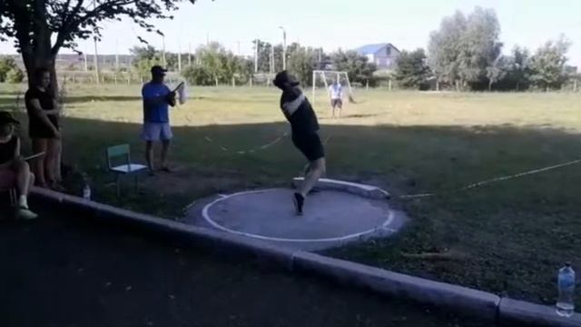 Shut put. Tолкание ядра.15.90m.Илья Багров.г.Уфа.district Затон.2020г. смотреть онлайн