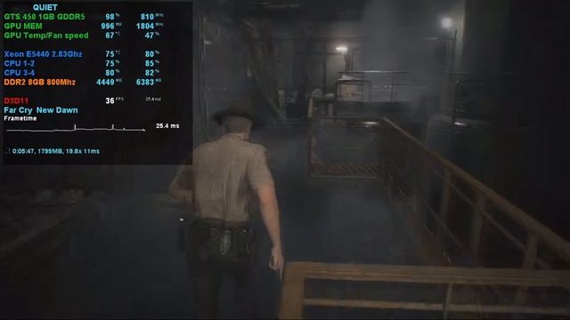 Resident Evil 2 remake [Xeon E5440 2.83Ghz + GTS 450 1gb] смотреть онлайн