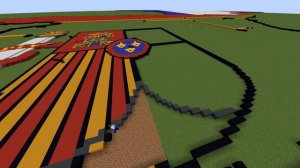 Iberia - Huge Scale World Flag Map [Part 3] [Minecraft]
