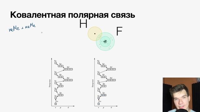 1.9. Ковалентная связь: неполярная и полярная | Степени окисления | Химия ЕГЭ | Георгий Мишуровский смотреть онлайн