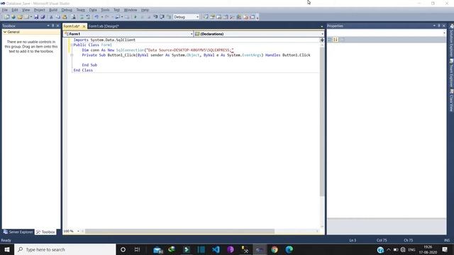 How To Insert Data Into SQL Server Database Using Vb.net with source code | VB.NET With SQL Databas смотреть онлайн
