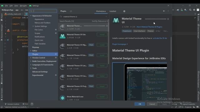 Install Plugin Android Studio | Customize Android Studio Theme - Material Theme UI... смотреть онлайн
