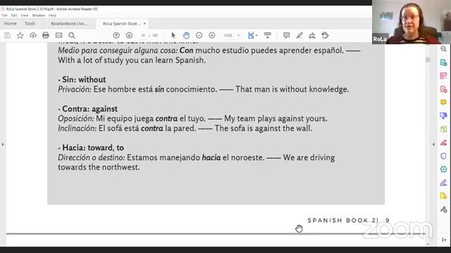 Spanish Class - Preposiciones Sobre, Con, Si, Contra, Hacia смотреть онлайн
